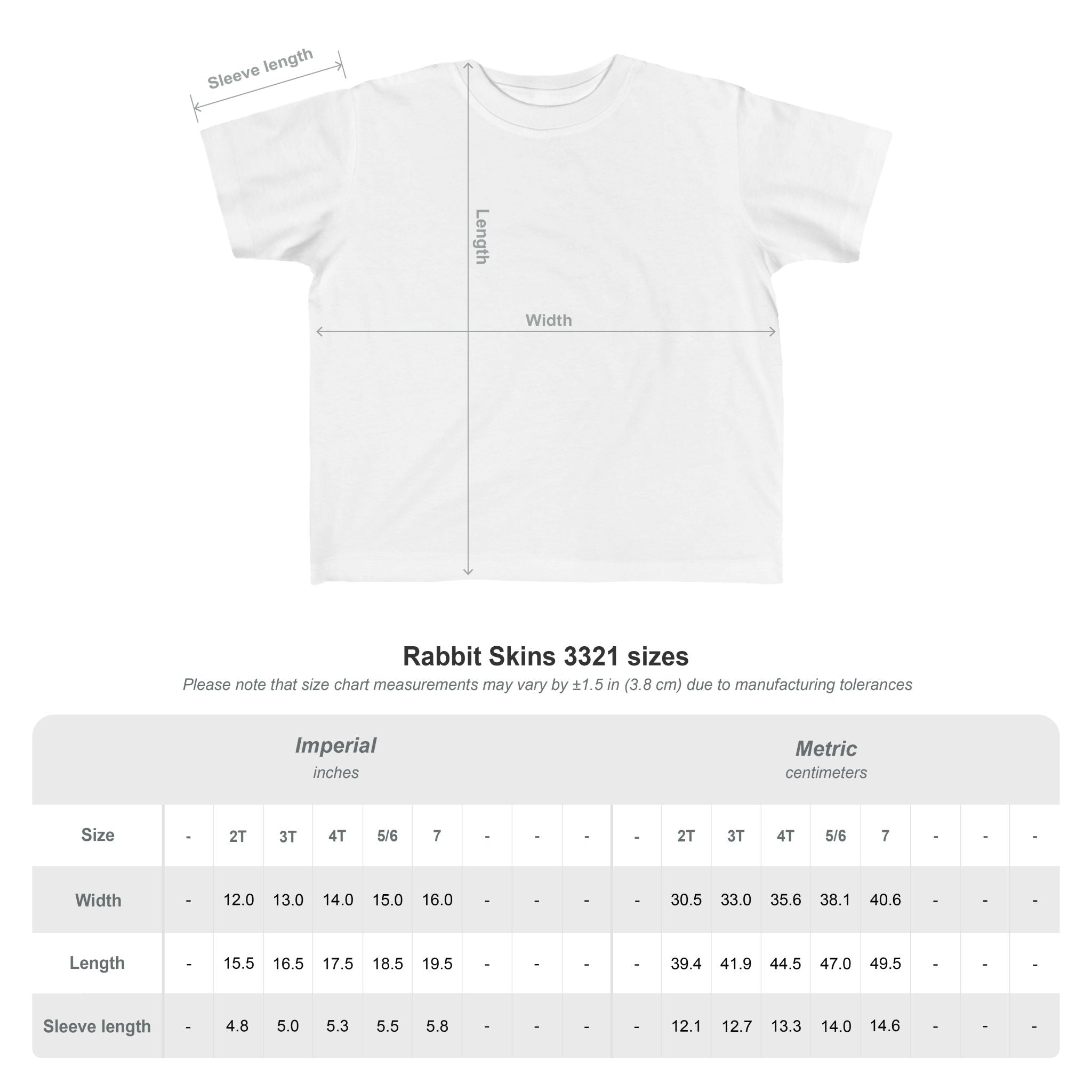 Little Chaos — Light Garment Toddler Tee