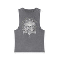 Skull Crown Tank Top — 'Dead & Dreaming' Stonewash Muscle Tee