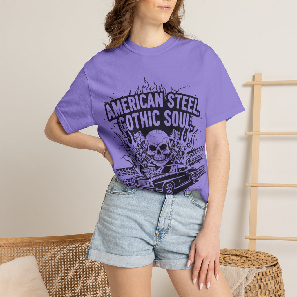 American Steel. Gothic Soul. | MAA Gasoline & Ghosts Unisex Tee