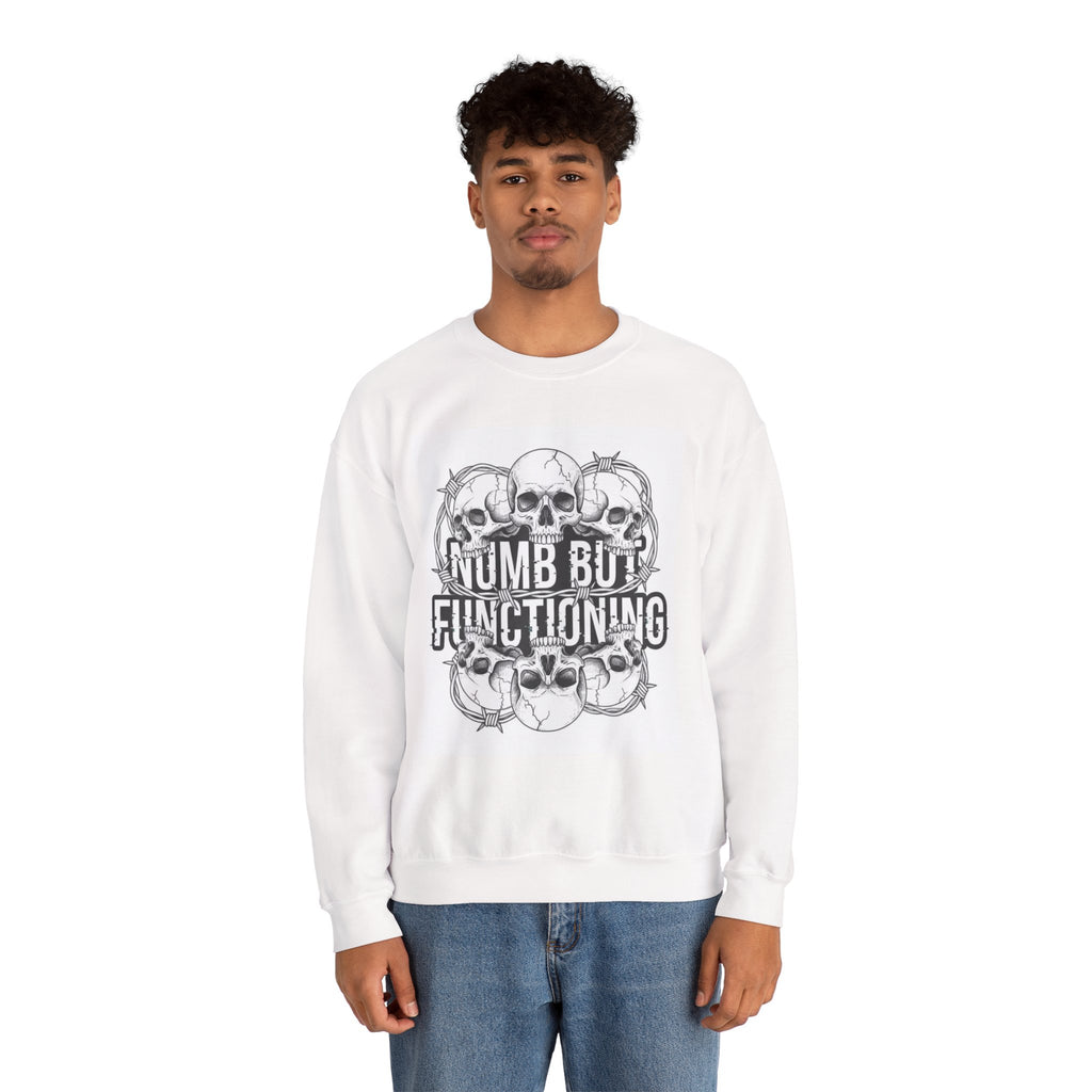 Numb But Functioning | M.A.A Gothic Punk Unisex Crewneck