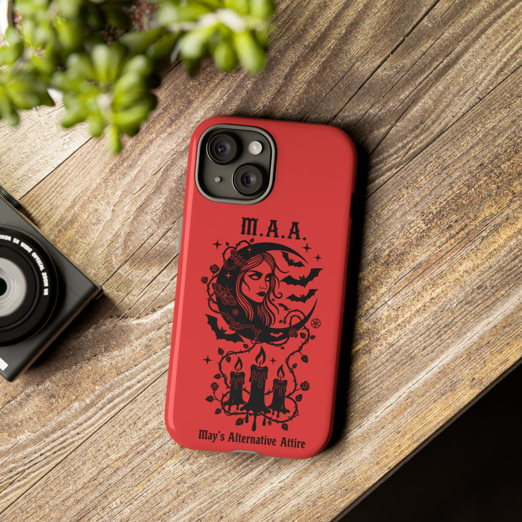 Crowned in Darkness | M.A.A Gothic Punk Phone Case