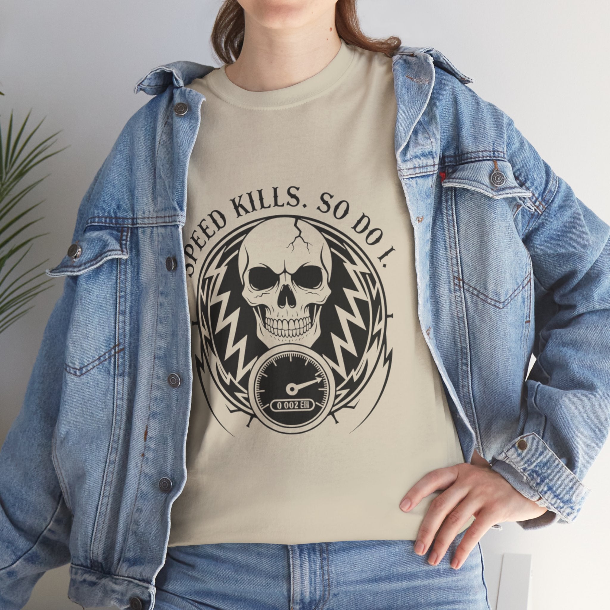 Speed Kills. So Do I. | MAA Gasoline & Ghosts Unisex Tee