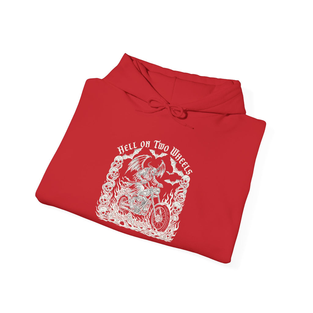 Hell on Two Wheels | MAA Flaming Moto Hooded Sweatshirt