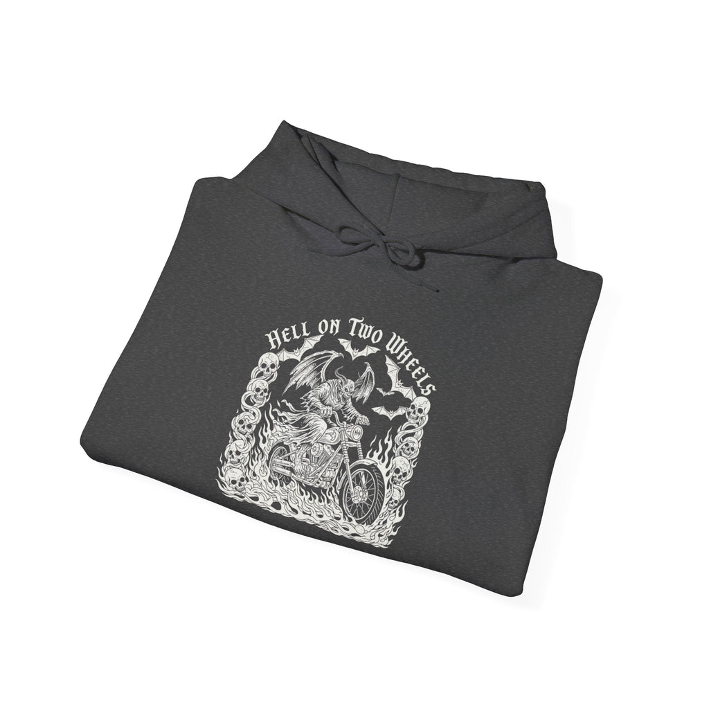 Hell on Two Wheels | MAA Flaming Moto Hooded Sweatshirt