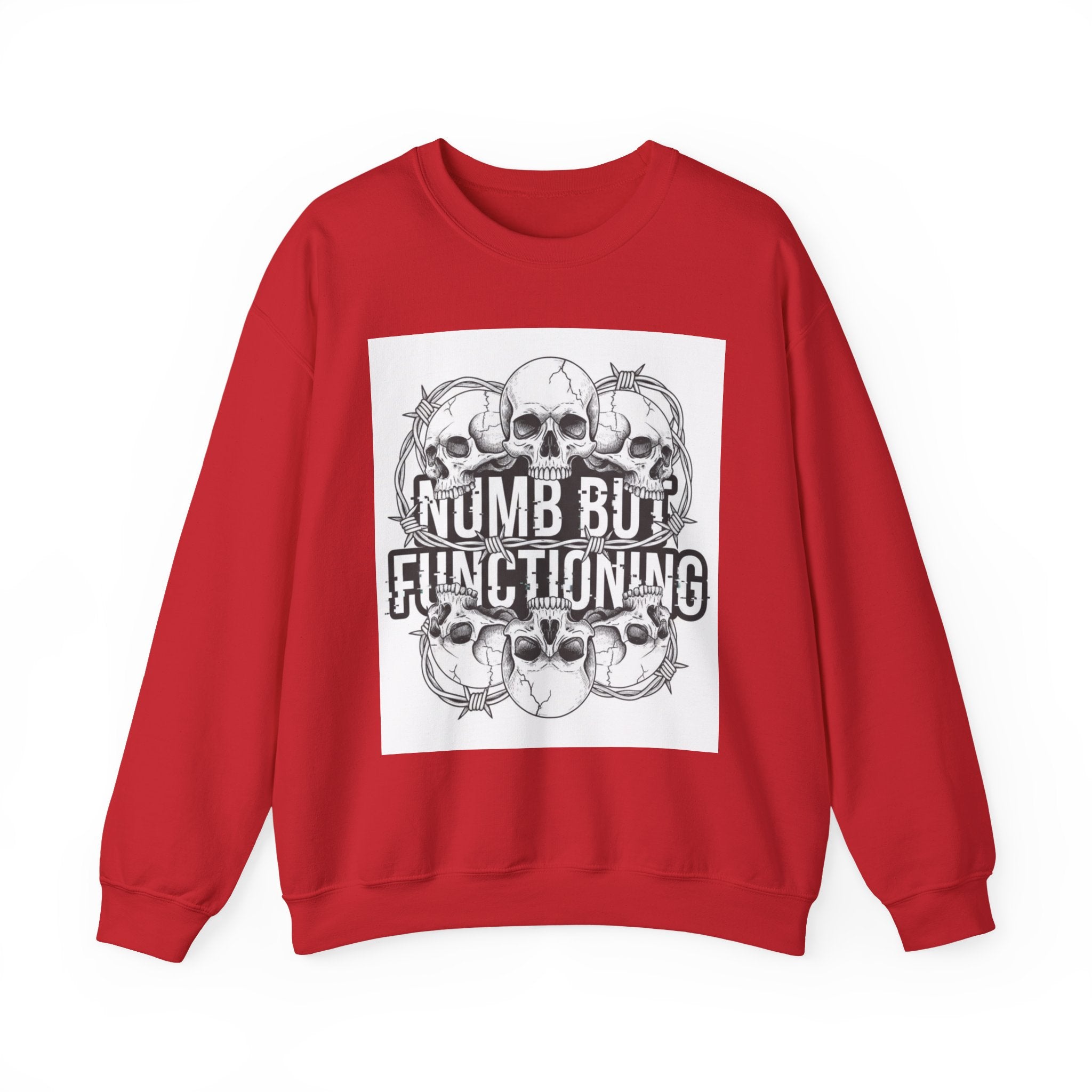 Numb But Functioning | M.A.A Gothic Punk Unisex Crewneck