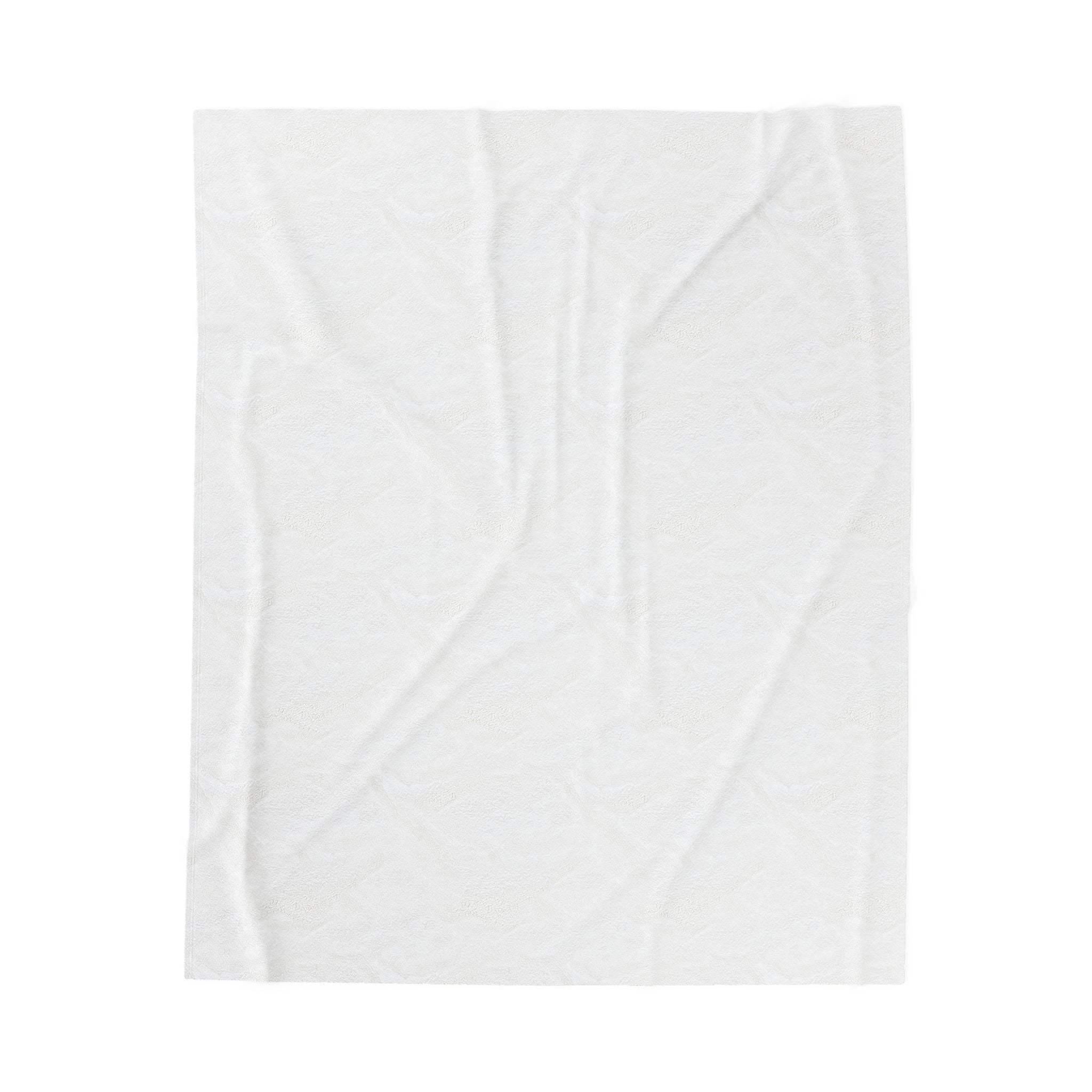 Skull & Roses Velveteen Plush Blanket — 'MOA' Alternative Gothic Throw