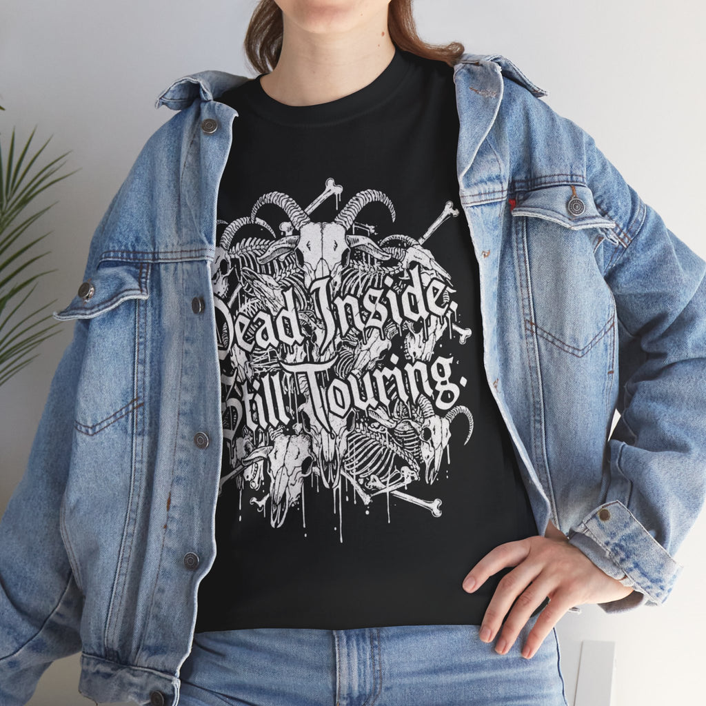 Dead Inside Still Touring Tee — Skull Rock Band Graphic T-Shirt