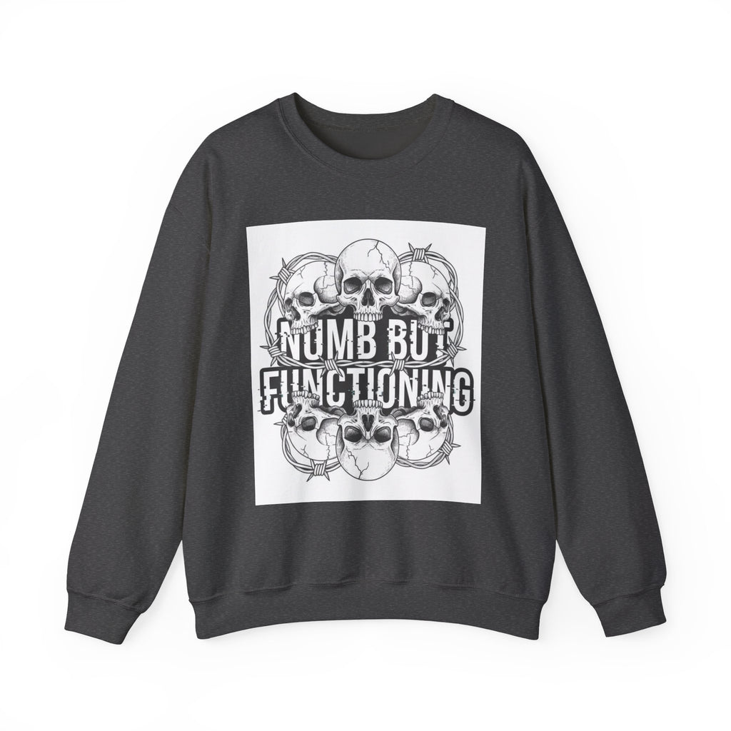 Numb But Functioning | M.A.A Gothic Punk Unisex Crewneck