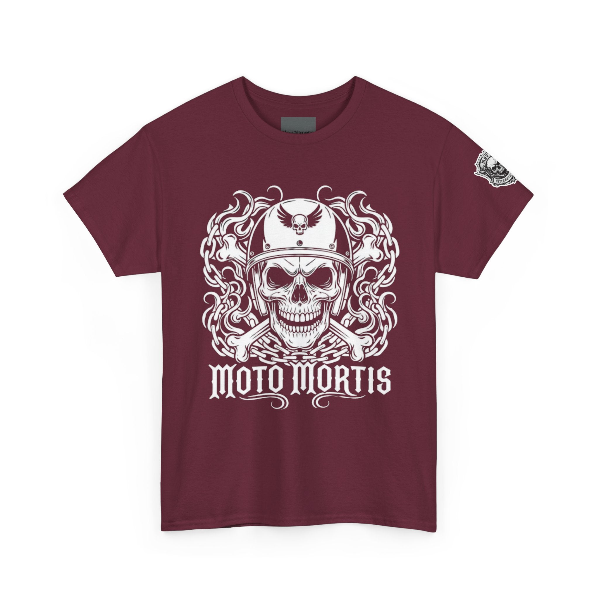 Moto Mortis | MAA Flaming Moto Unisex Tee
