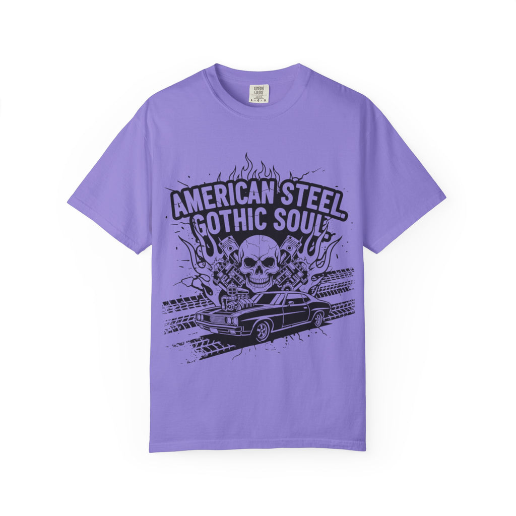 American Steel. Gothic Soul. | MAA Gasoline & Ghosts Unisex Tee