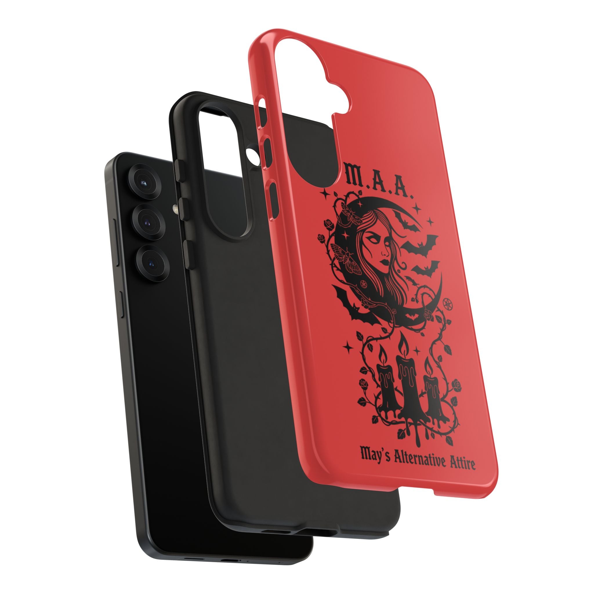 Crowned in Darkness | M.A.A Gothic Punk Phone Case