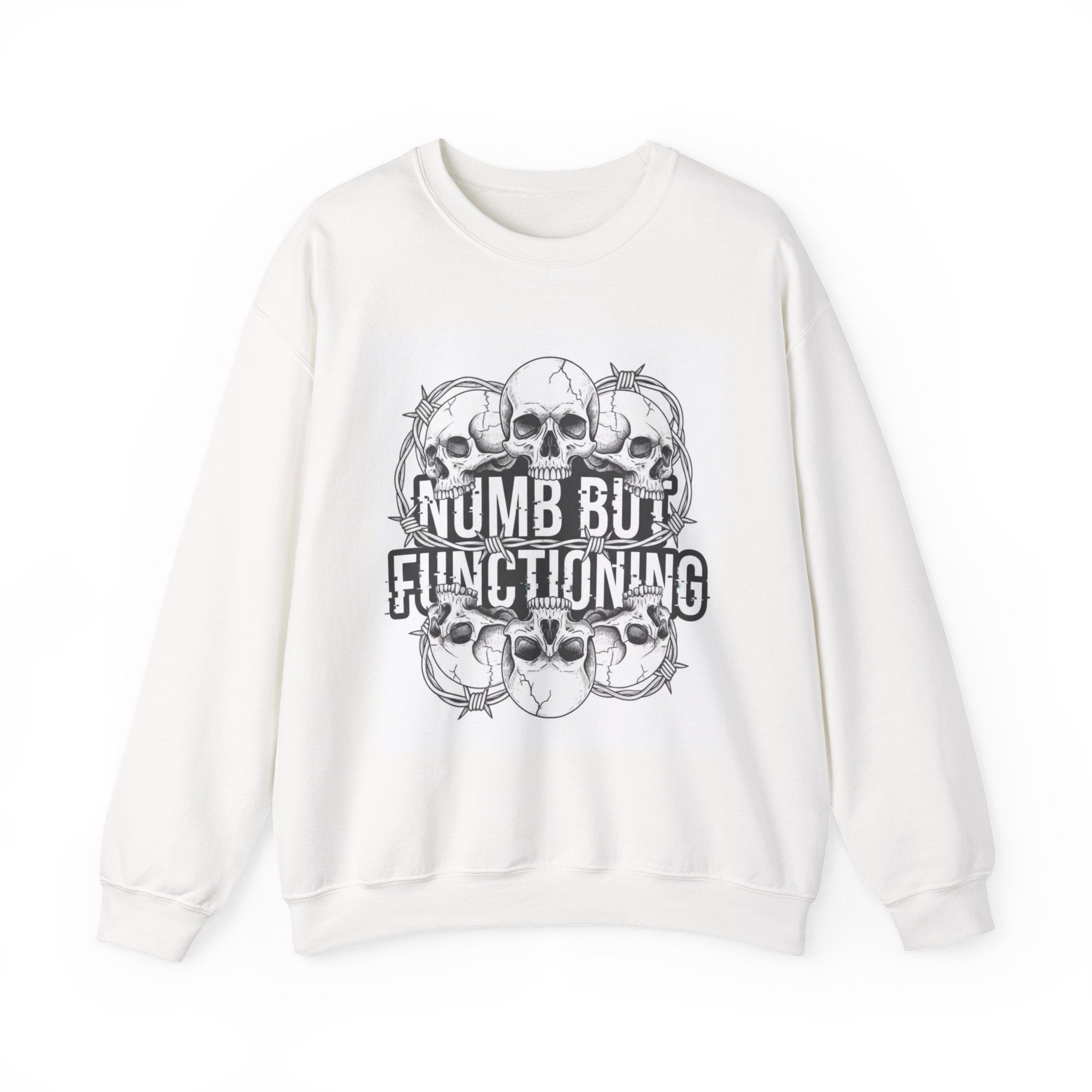 Numb But Functioning | M.A.A Gothic Punk Unisex Crewneck