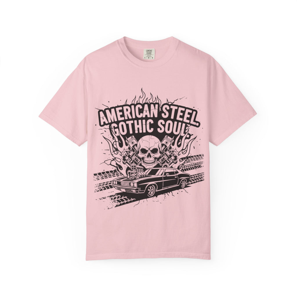 American Steel. Gothic Soul. | MAA Gasoline & Ghosts Unisex Tee