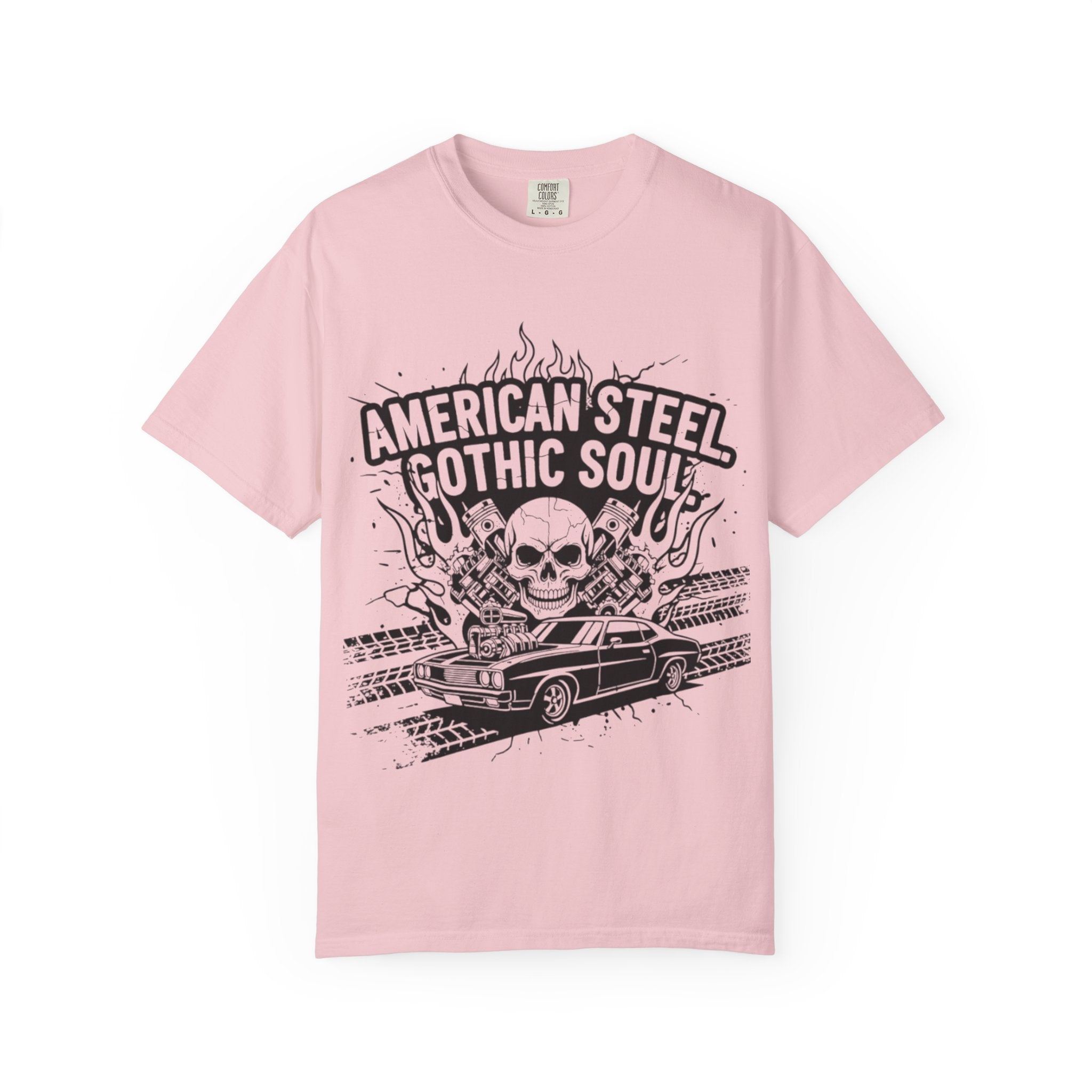 American Steel. Gothic Soul. | MAA Gasoline & Ghosts Unisex Tee