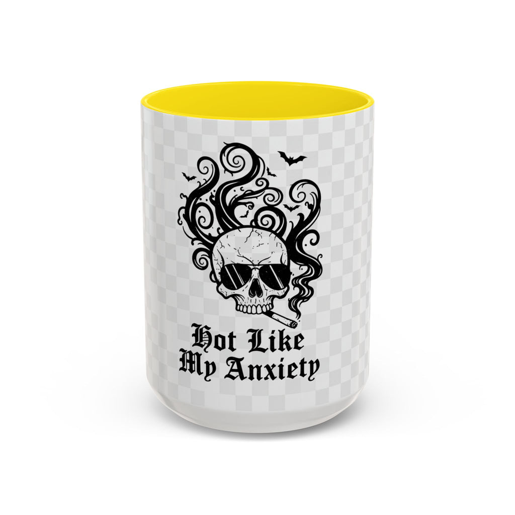 Hot Like My Anxiety | Gothic Punk Ceramic Mug