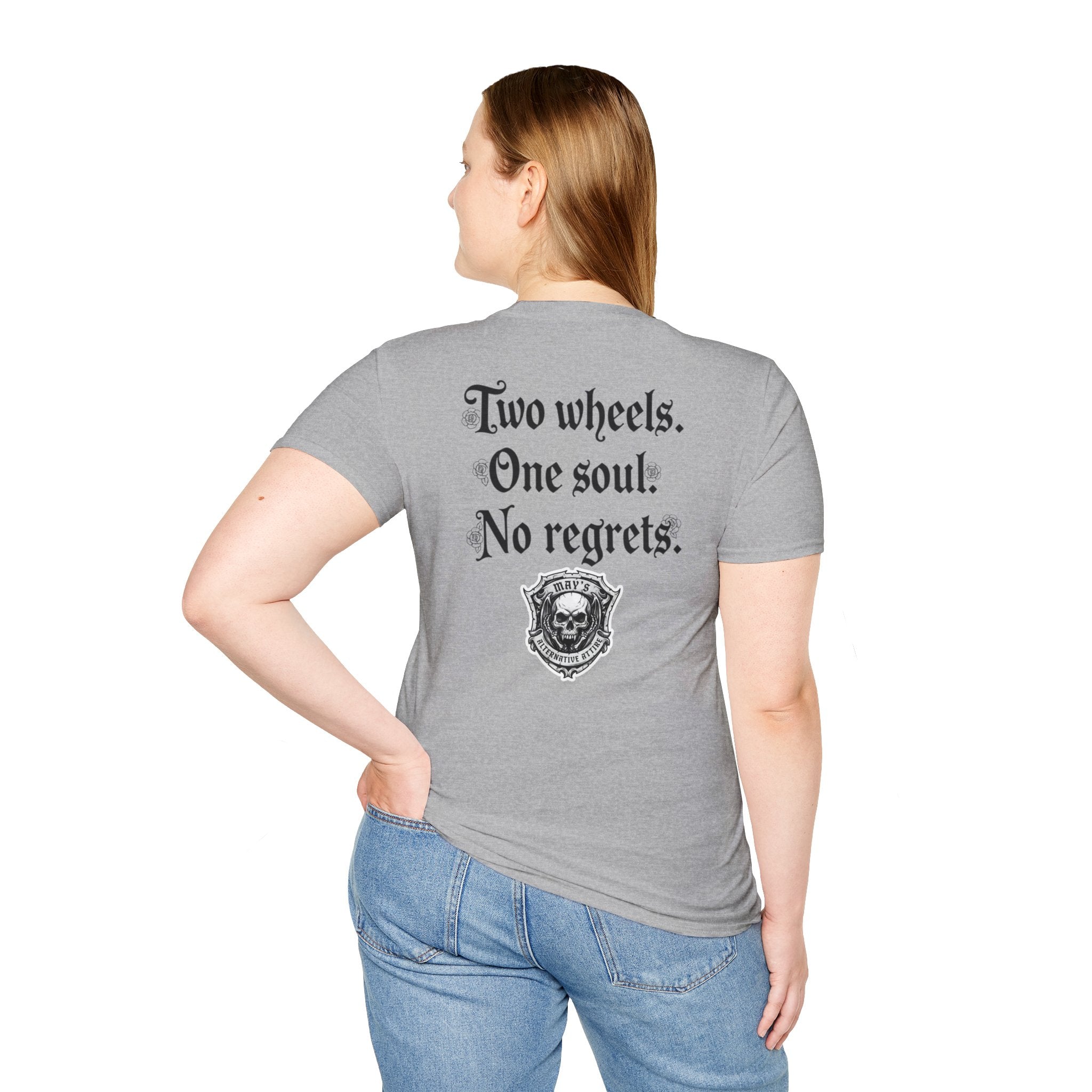 Ride or Die | MAA Gothic Biker Skull Unisex Tee