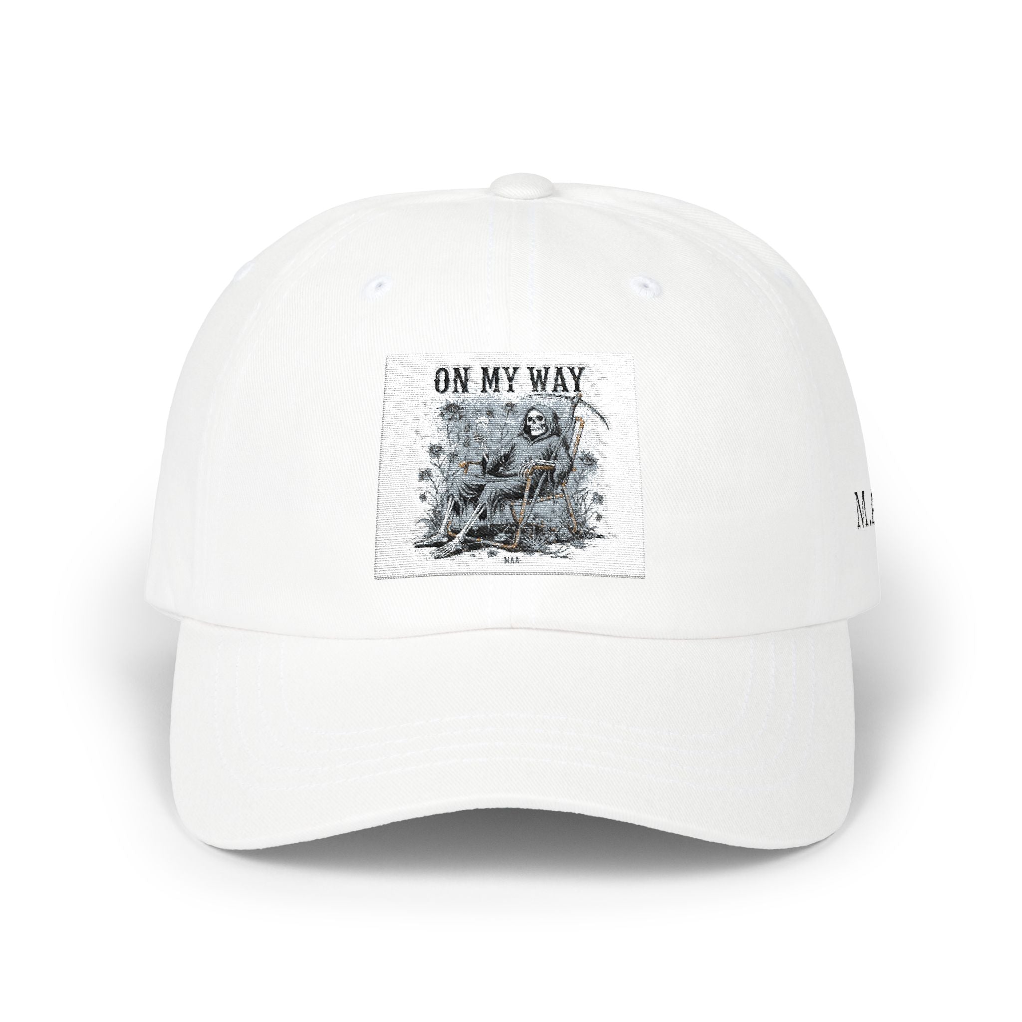Dark & Unbothered | Gothic Grunge Classic Dad Cap