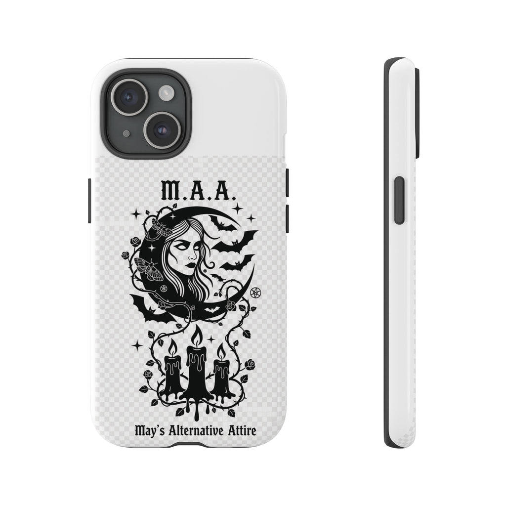Crowned in Darkness | M.A.A Gothic Punk Phone Case