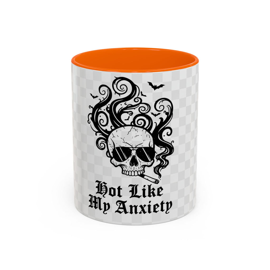 Hot Like My Anxiety | Gothic Punk Ceramic Mug