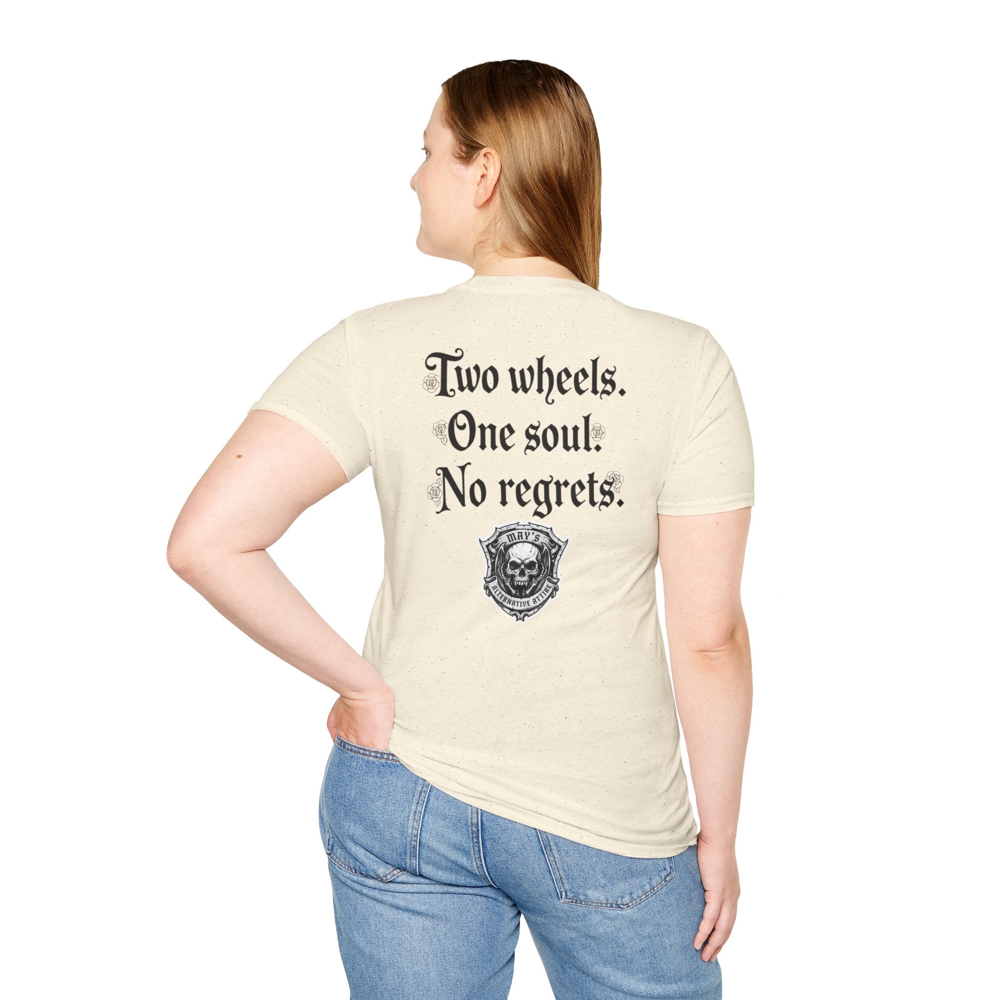 Ride or Die | MAA Gothic Biker Skull Unisex Tee