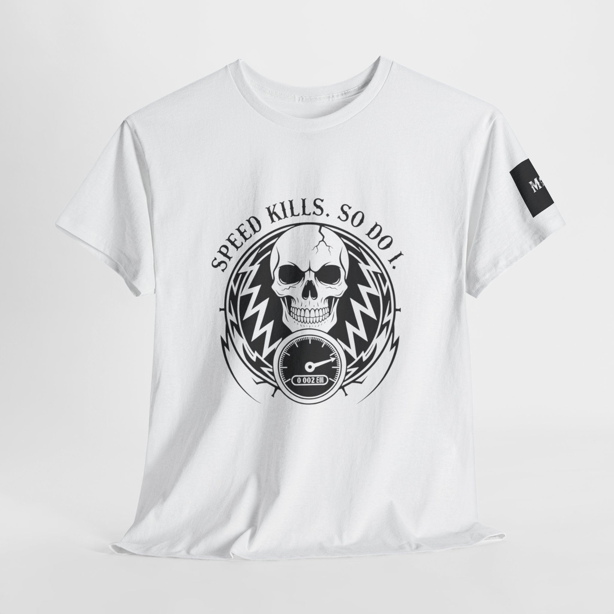 Speed Kills. So Do I. | MAA Gasoline & Ghosts Unisex Tee
