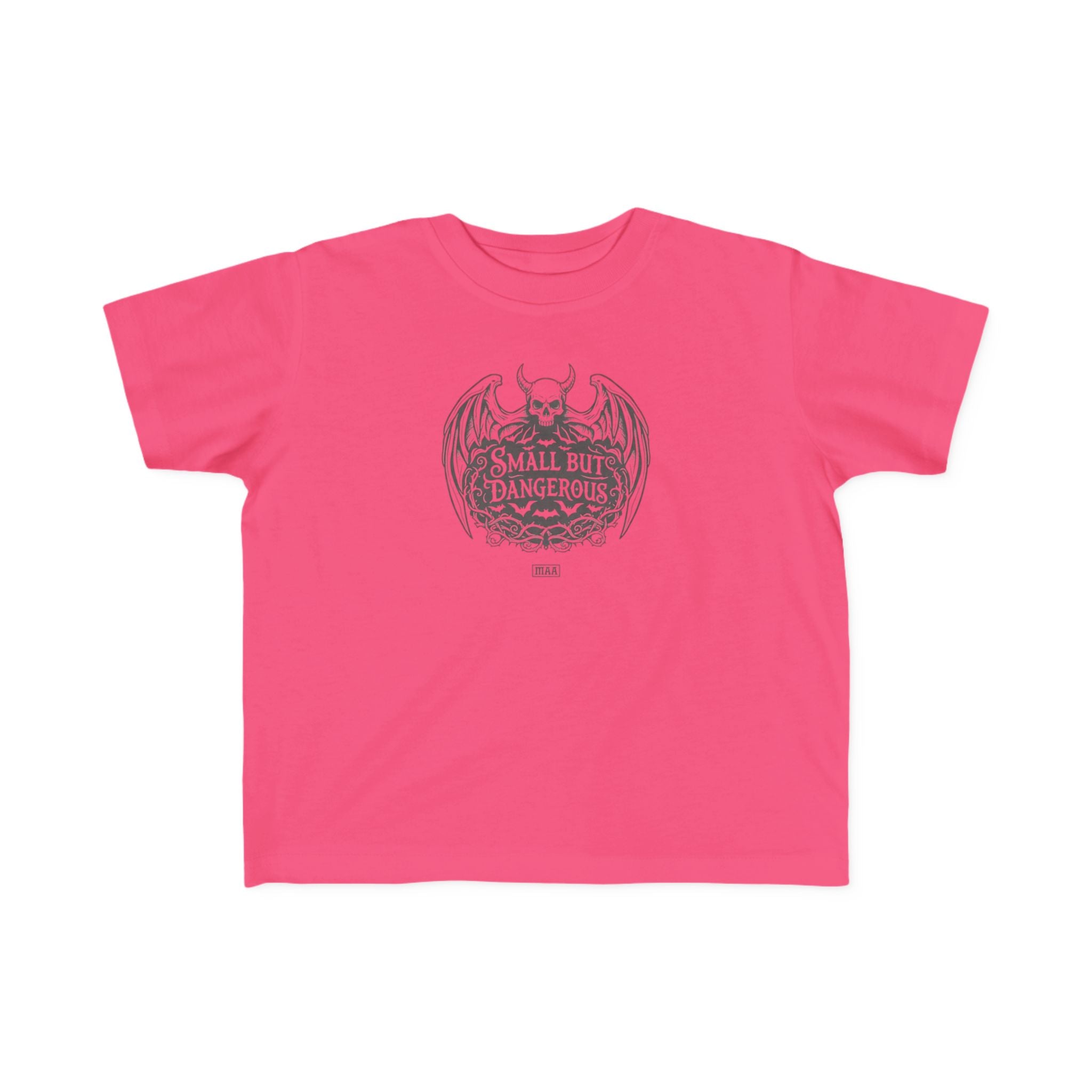 Small But Dangerous — Dark Garment Toddler Tee