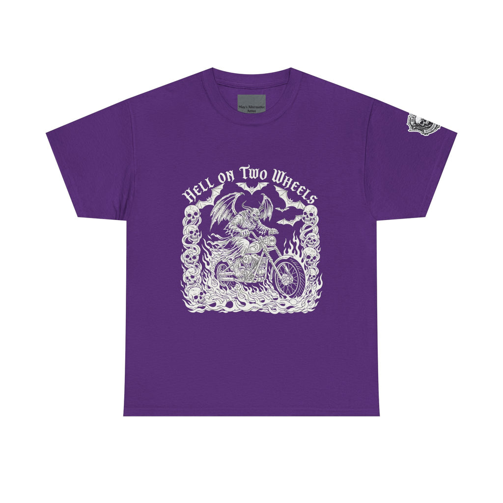 Hell on Two Wheels | MAA Flaming Moto Unisex Tee
