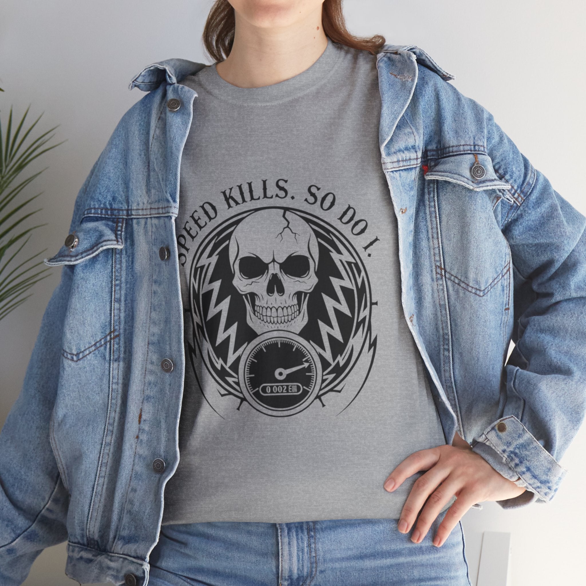 Speed Kills. So Do I. | MAA Gasoline & Ghosts Unisex Tee