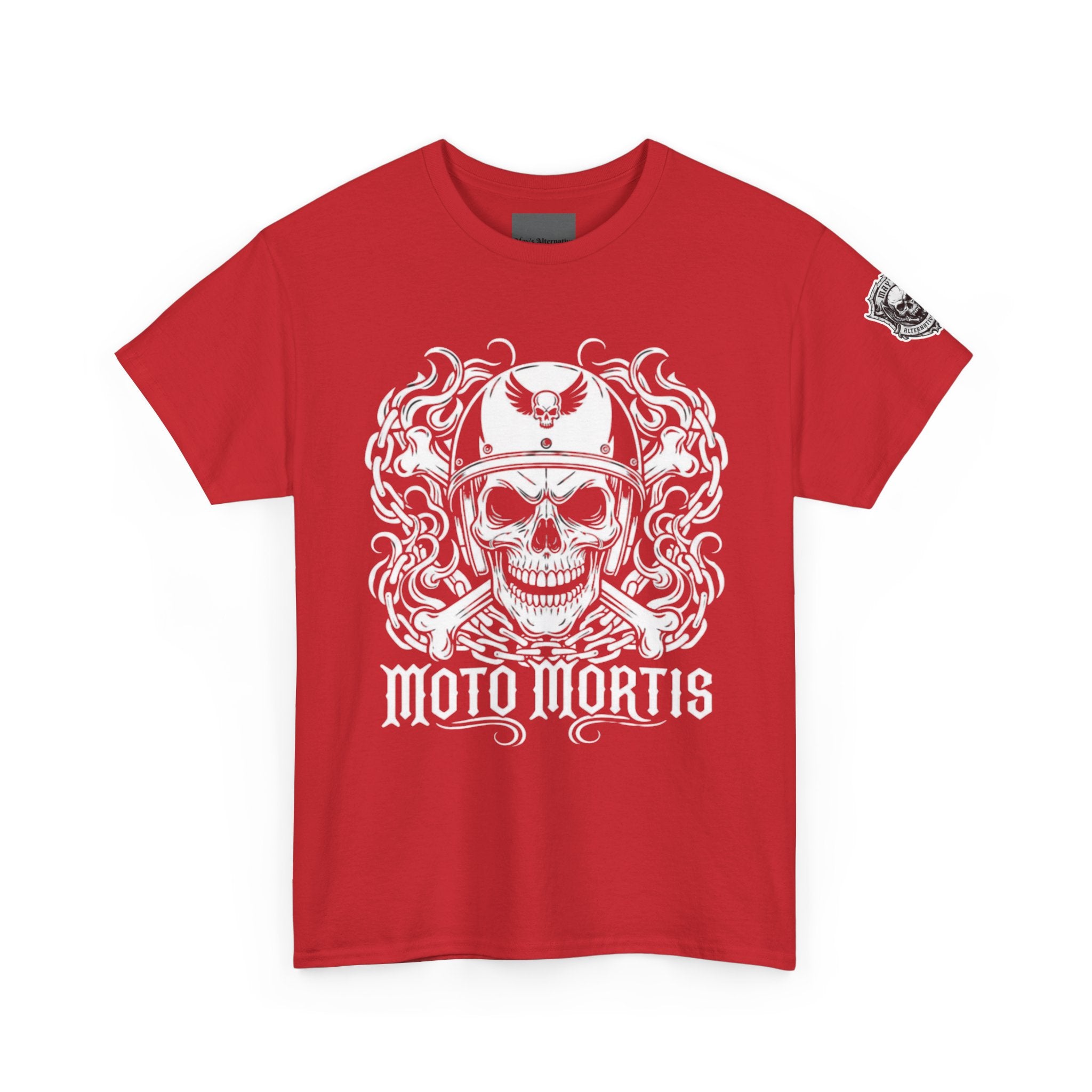 Moto Mortis | MAA Flaming Moto Unisex Tee