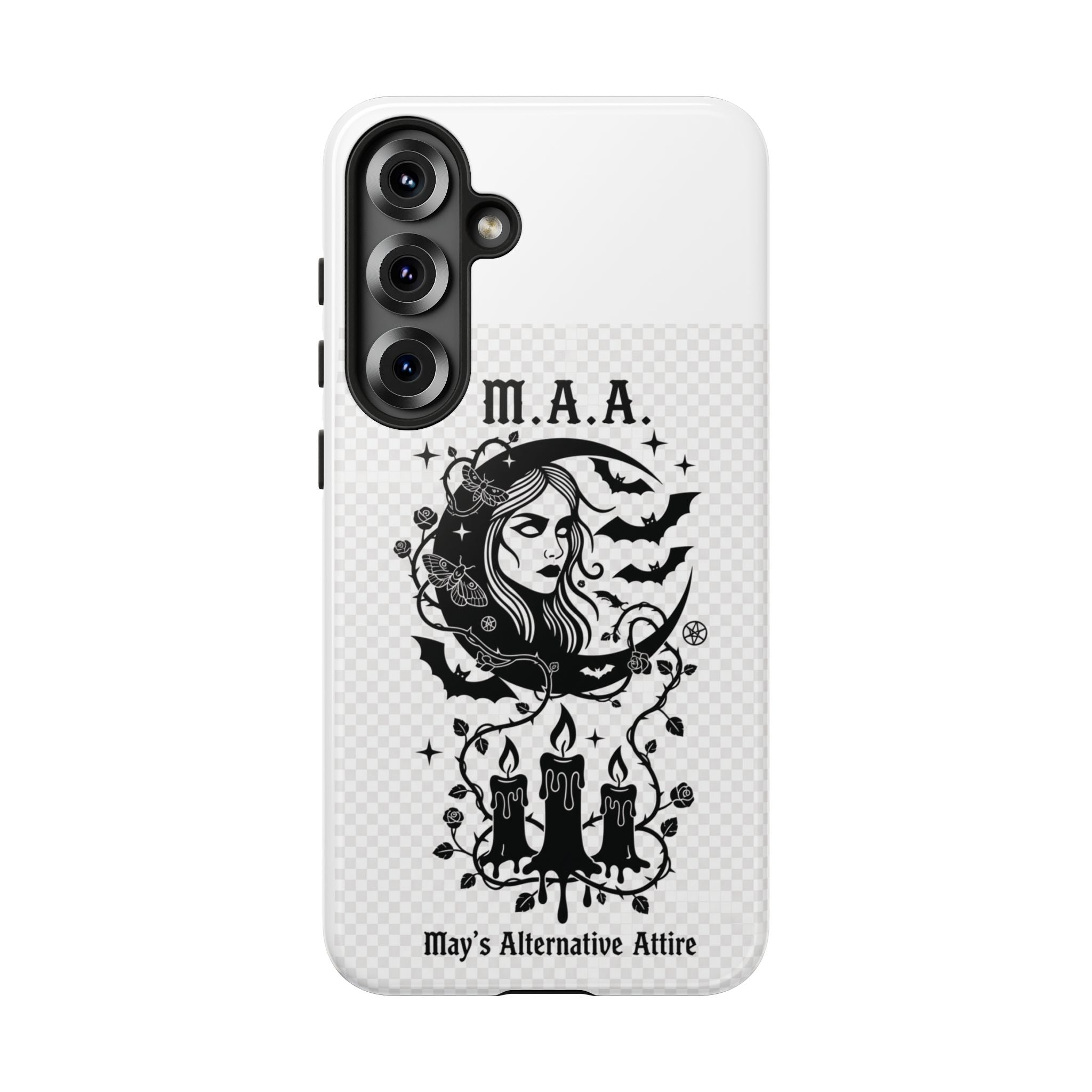 Crowned in Darkness | M.A.A Gothic Punk Phone Case