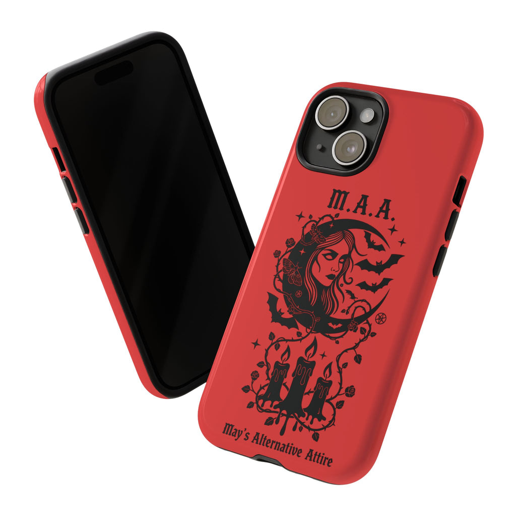 Crowned in Darkness | M.A.A Gothic Punk Phone Case
