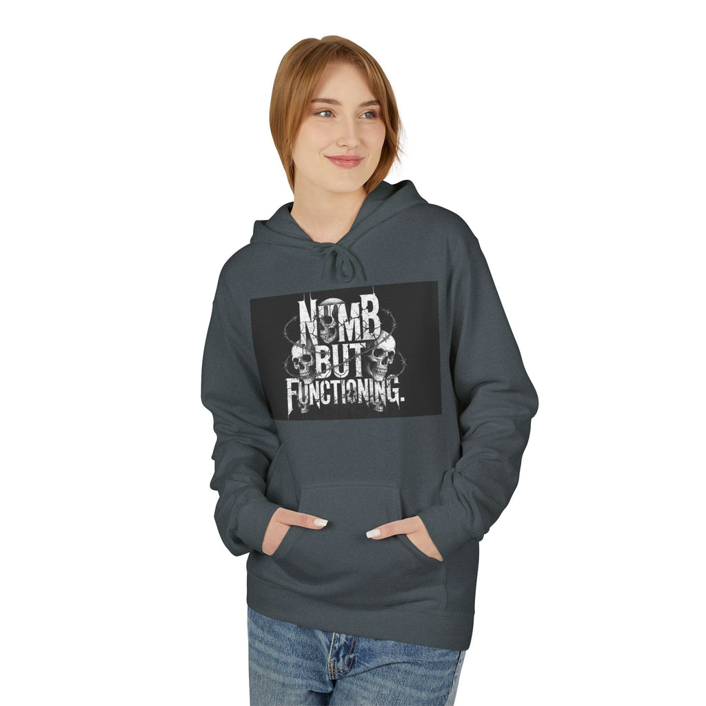 Numb But Functioning | M.A.A Gothic Punk Unisex Hoodie