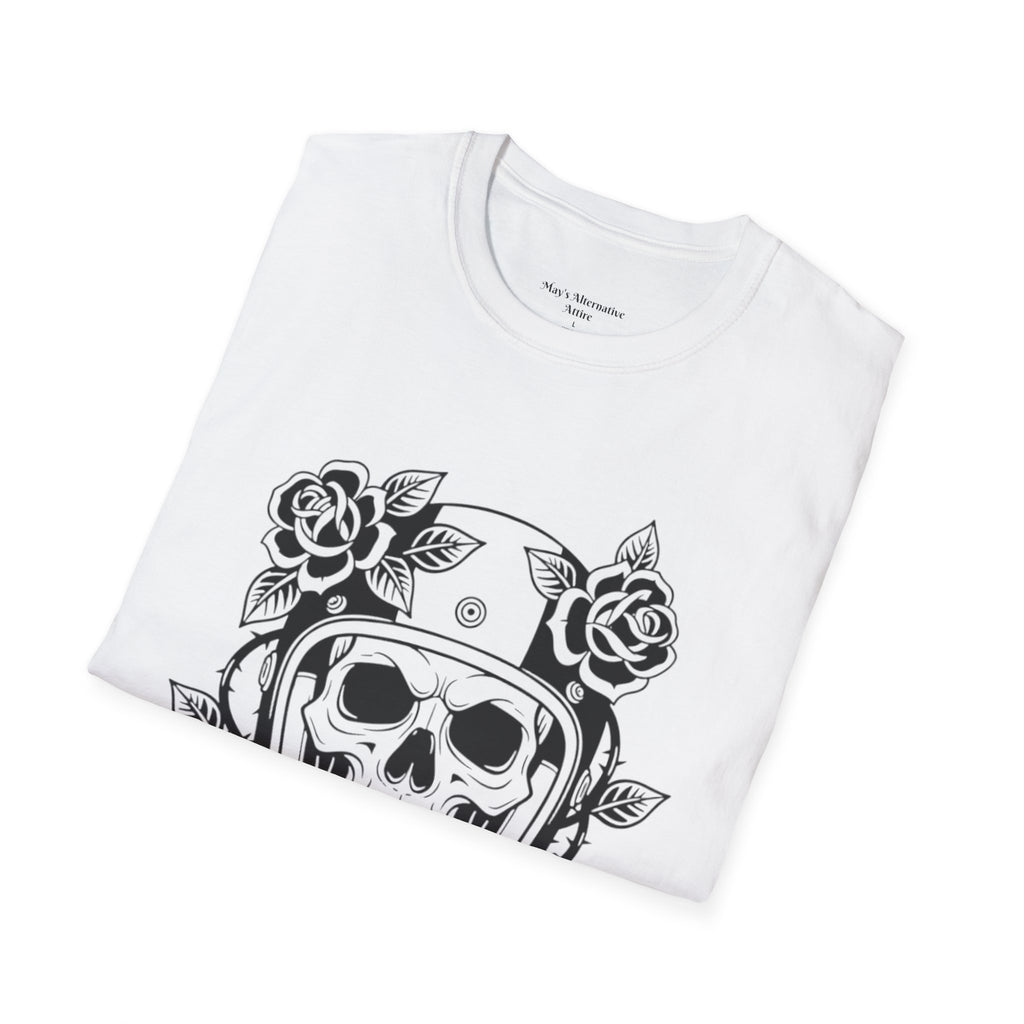 Ride or Die | MAA Gothic Biker Skull Unisex Tee