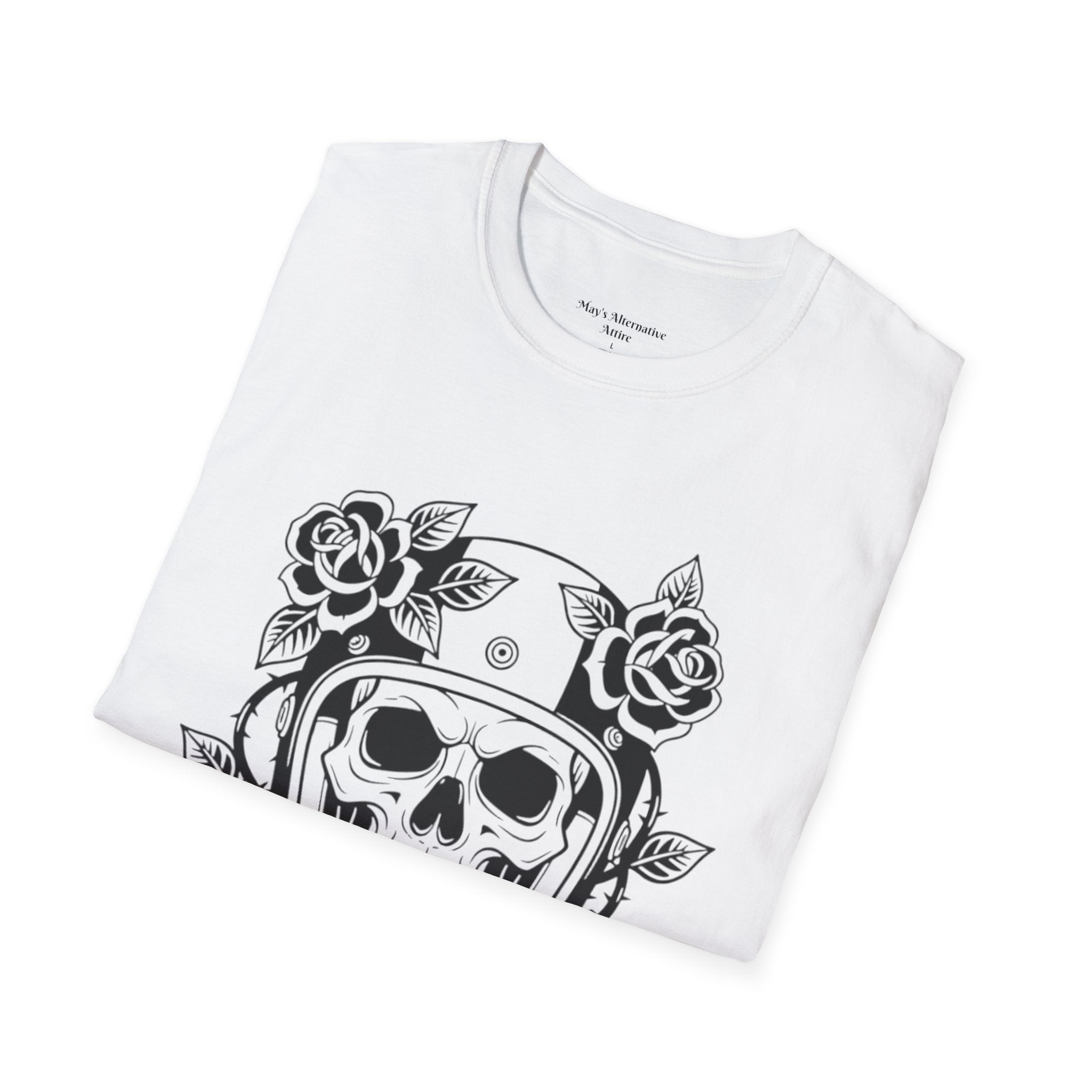 Ride or Die | MAA Gothic Biker Skull Unisex Tee