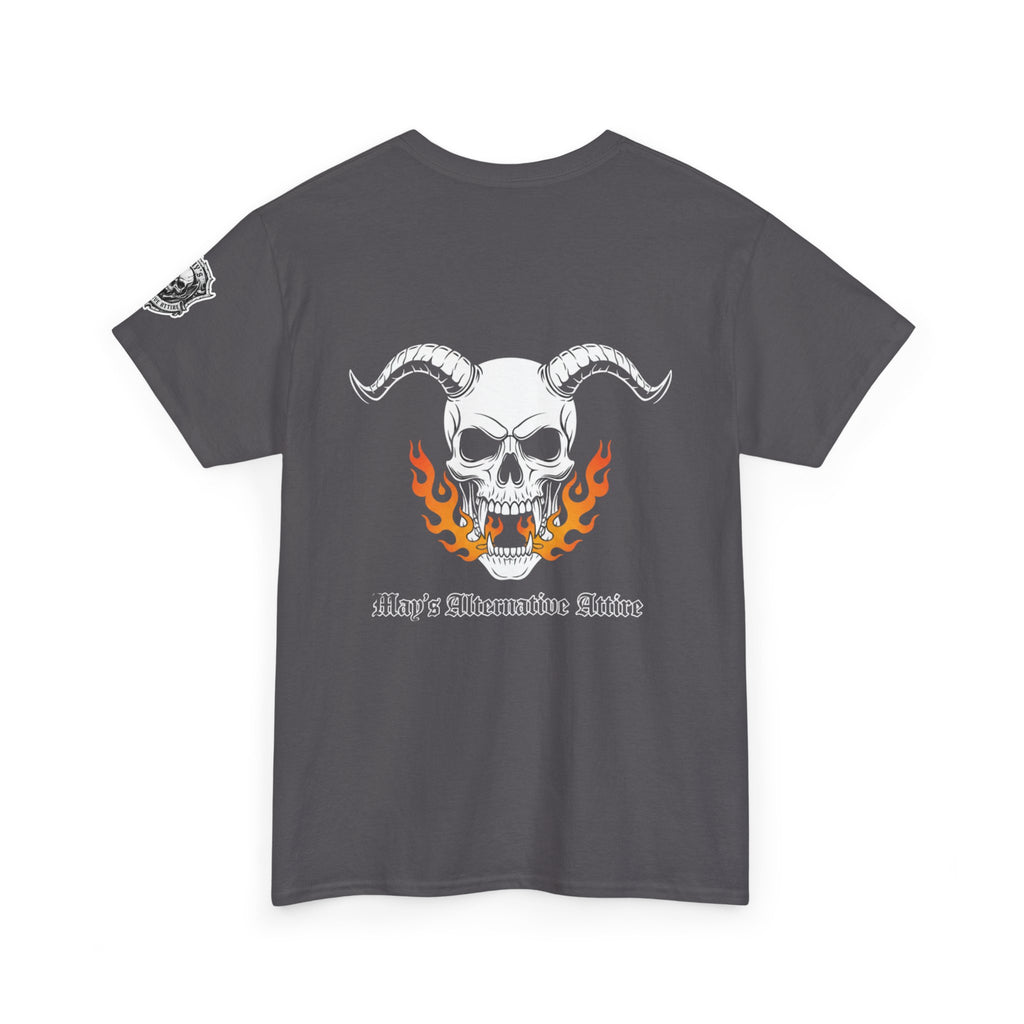 Live Fast. Haunt Longer. | MAA Flaming Moto Unisex Tee