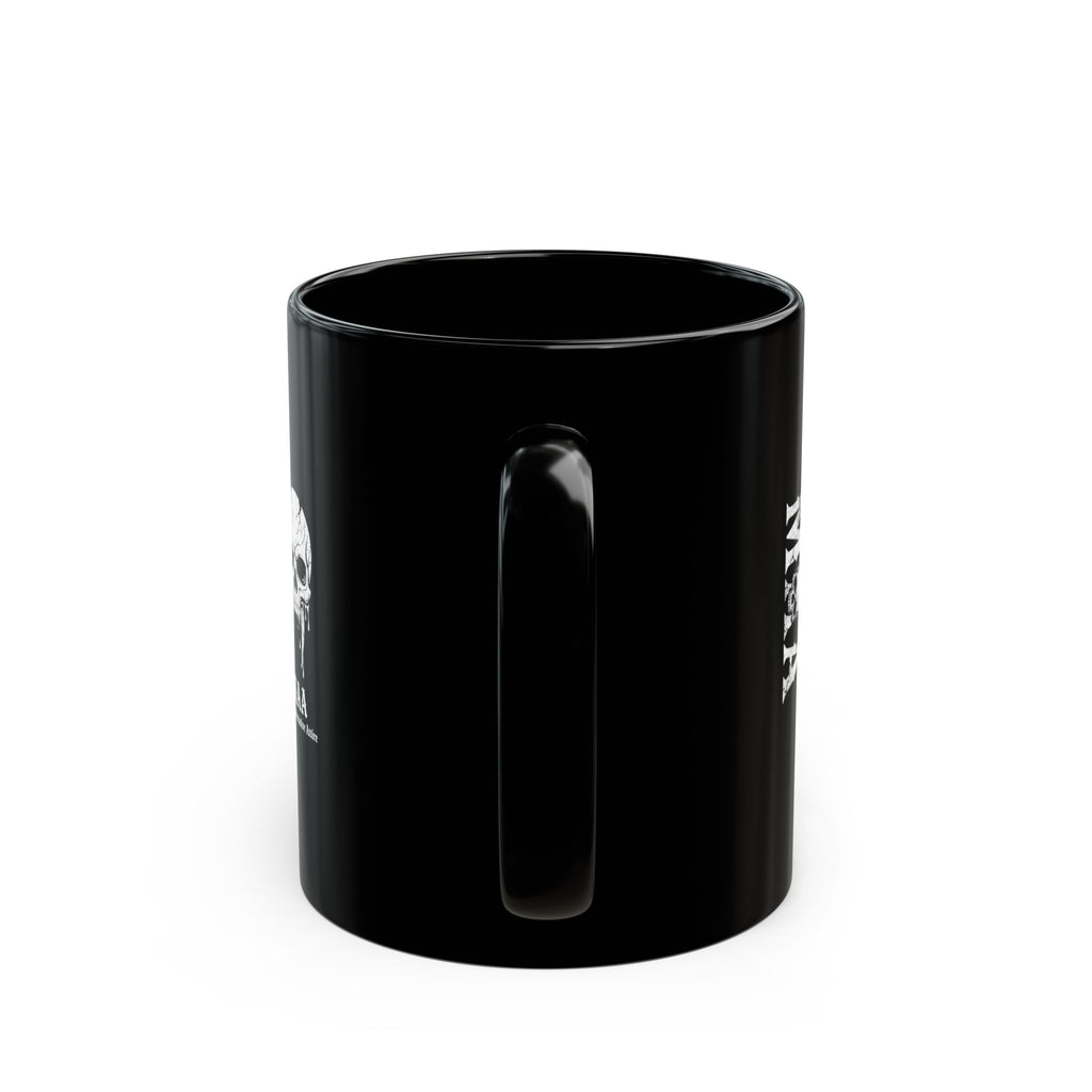 My Cat Hates You Black Mug — Gothic Cat Skull Coffee Cup (11oz & 15oz)