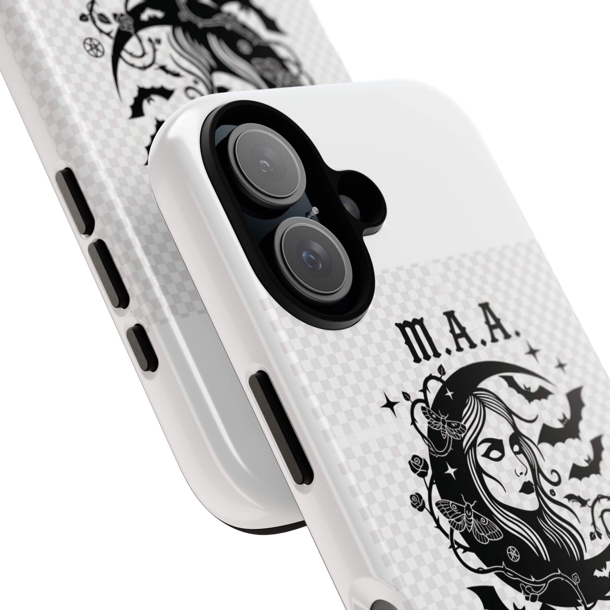 Crowned in Darkness | M.A.A Gothic Punk Phone Case