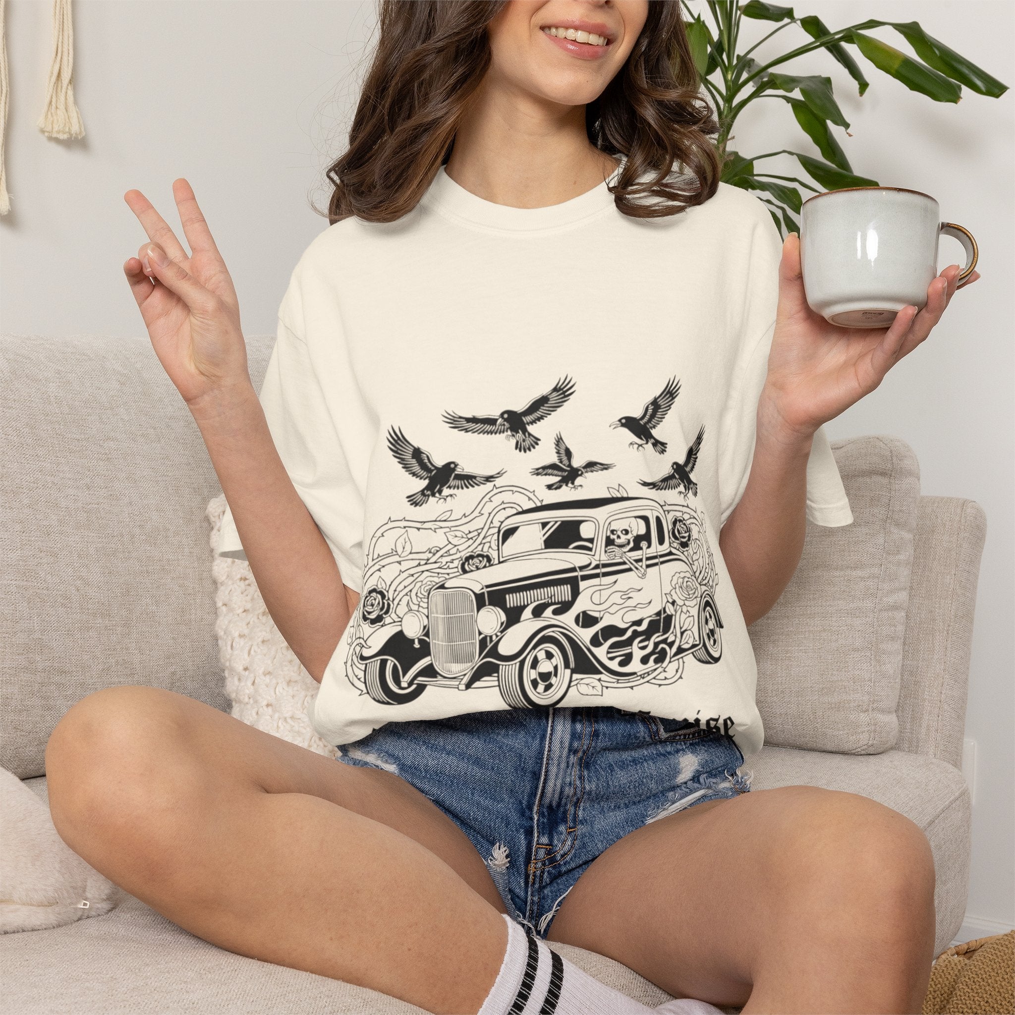 Dead Man's Cruise | MAA Gothic Car Culture Unisex Tee