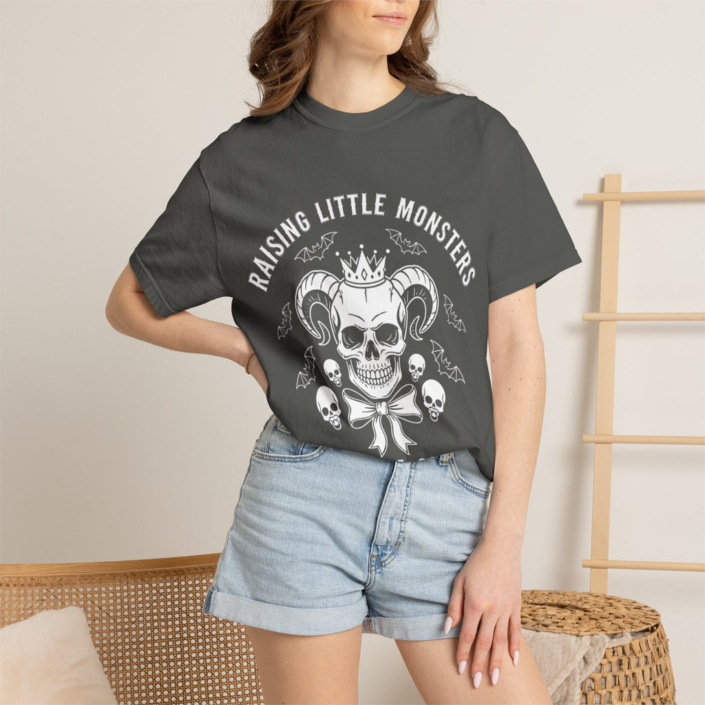 Raising Little Monsters — Goth Mom Unisex Tee (MAA Little Monsters Collection)
