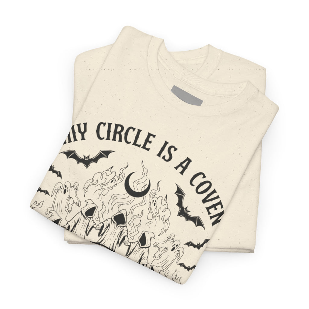 "My Circle is a Coven" Tee — Light