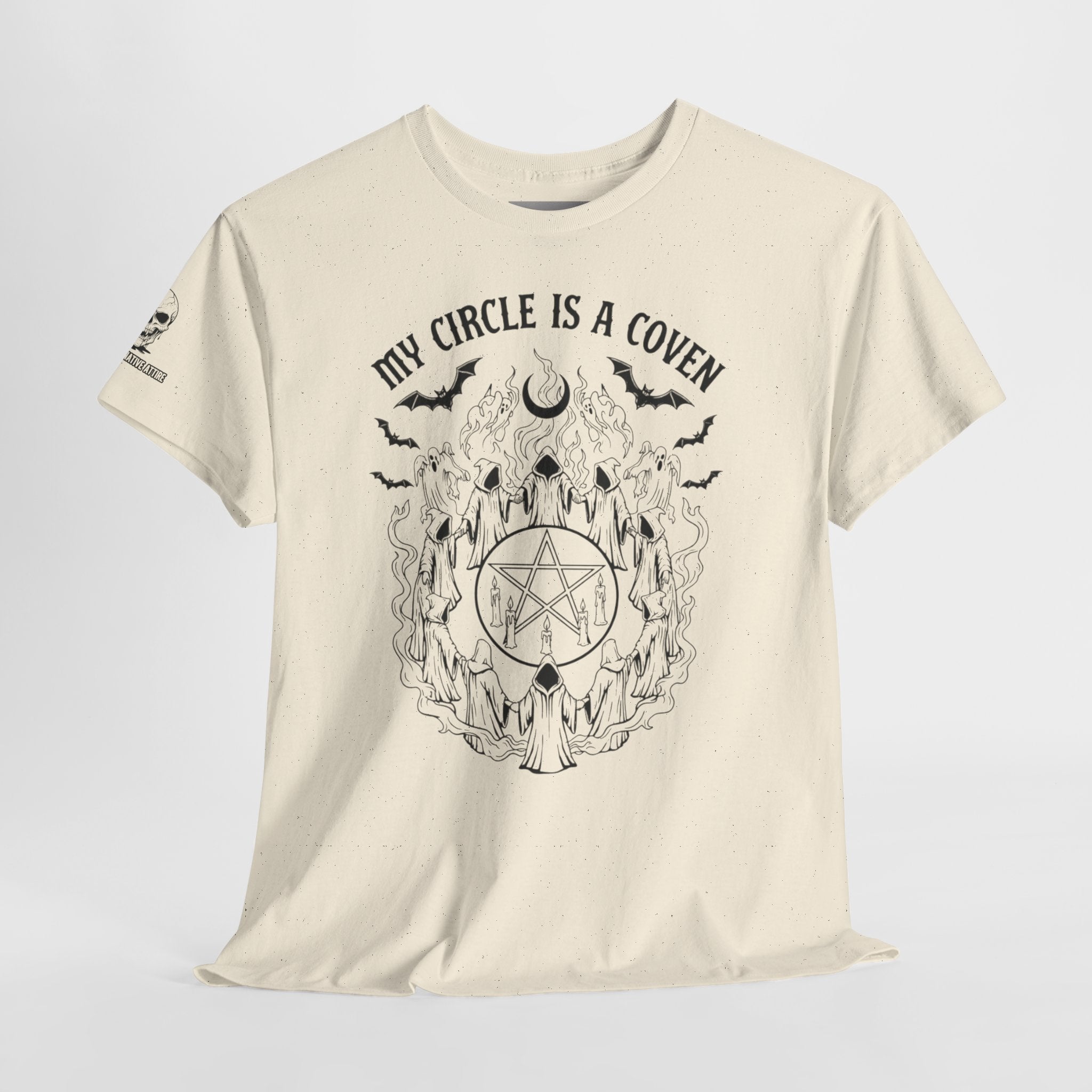 "My Circle is a Coven" Tee — Light