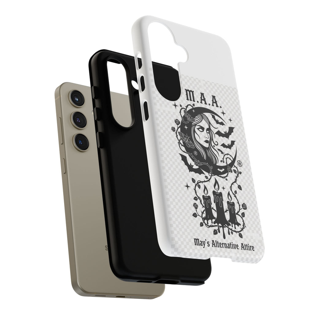 Crowned in Darkness | M.A.A Gothic Punk Phone Case