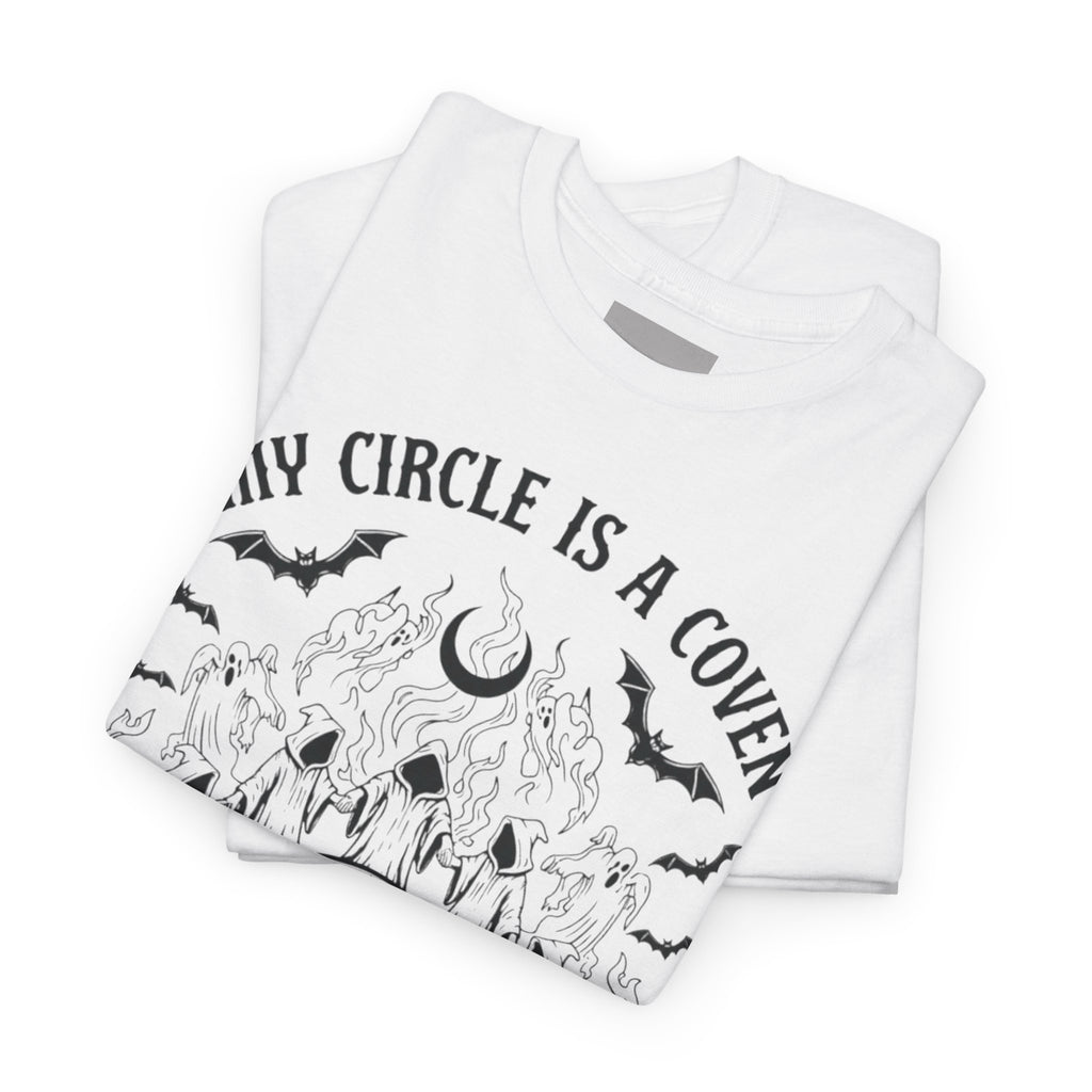 "My Circle is a Coven" Tee — Light