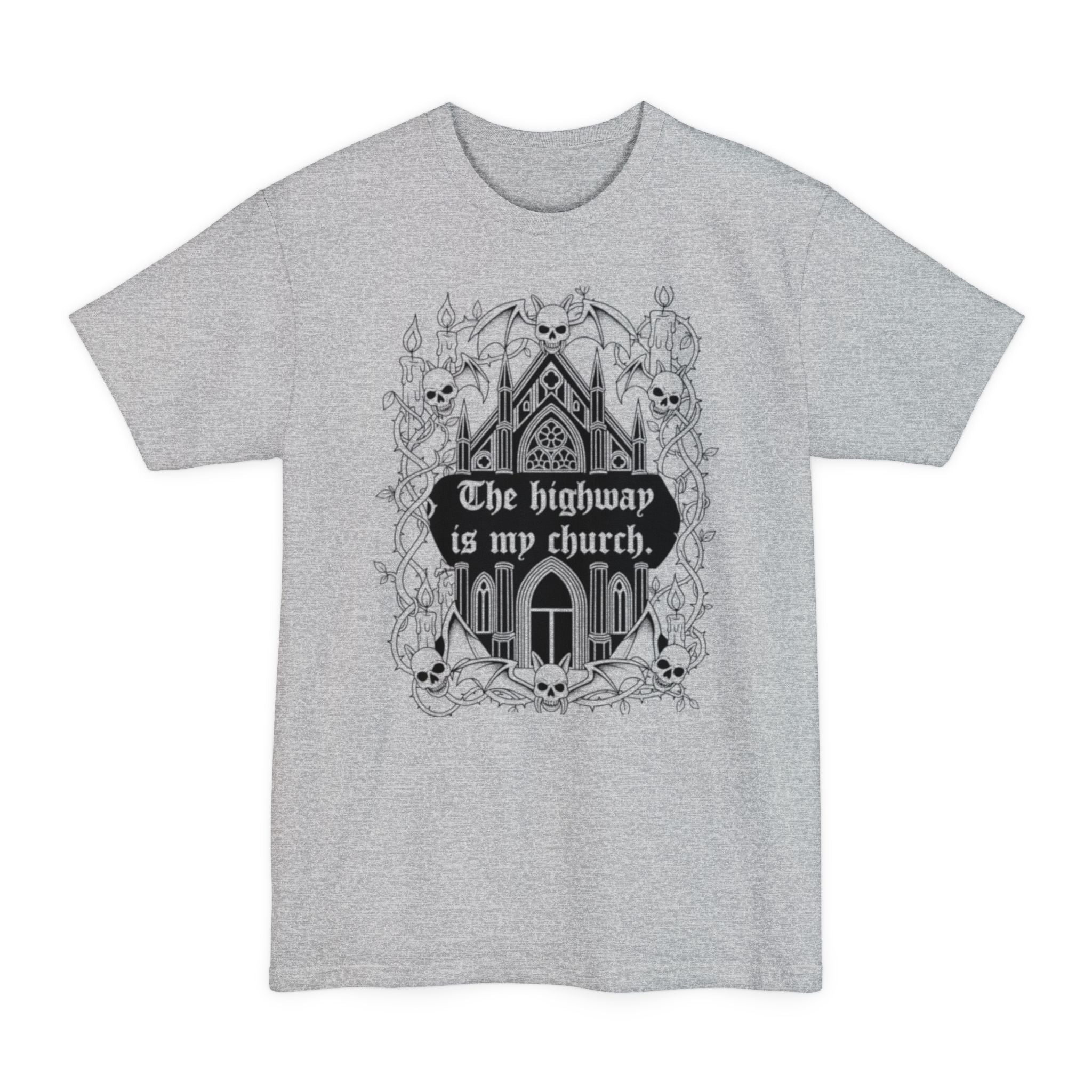 The Highway Is My Church | MAA Gothic Moto Unisex Tee