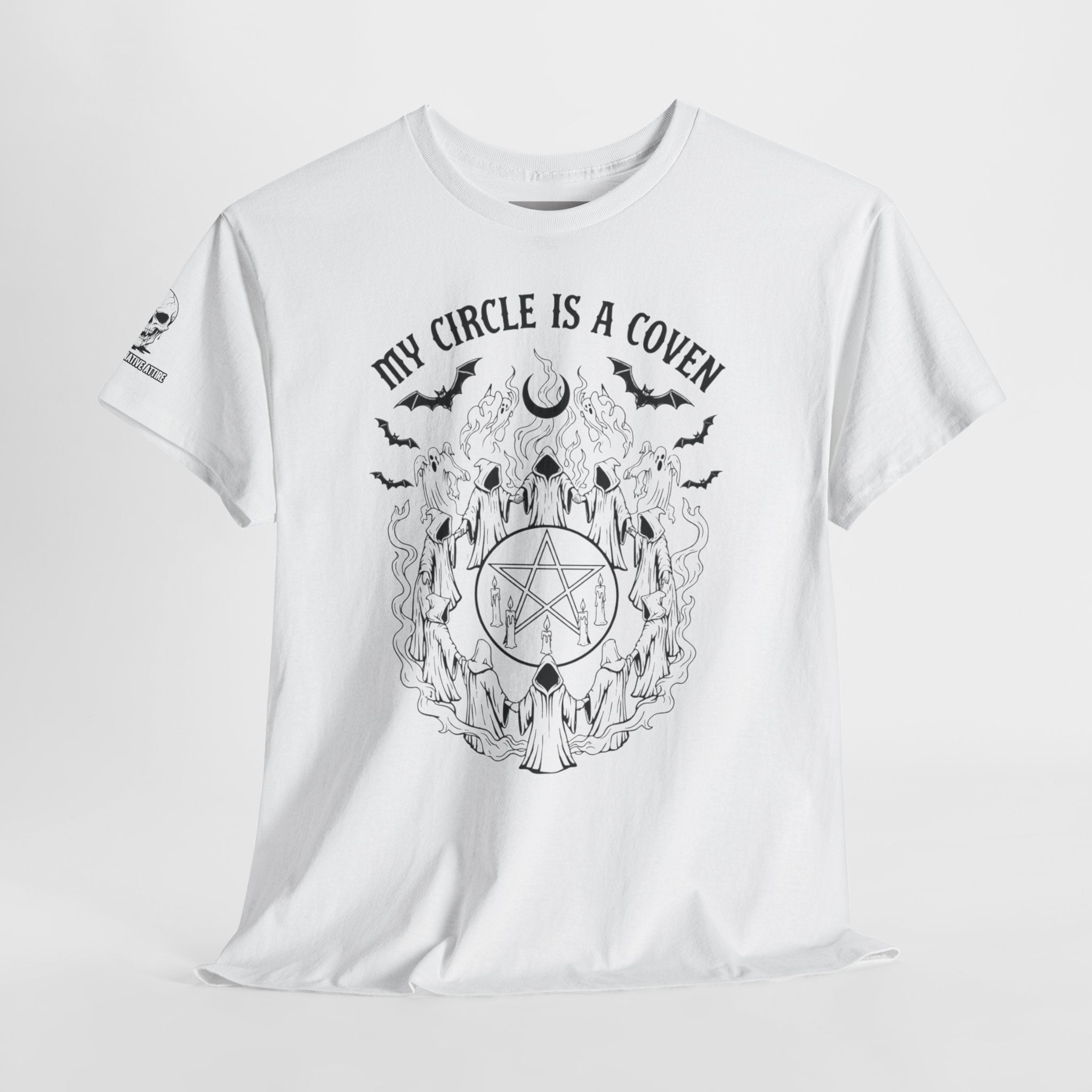 "My Circle is a Coven" Tee — Light