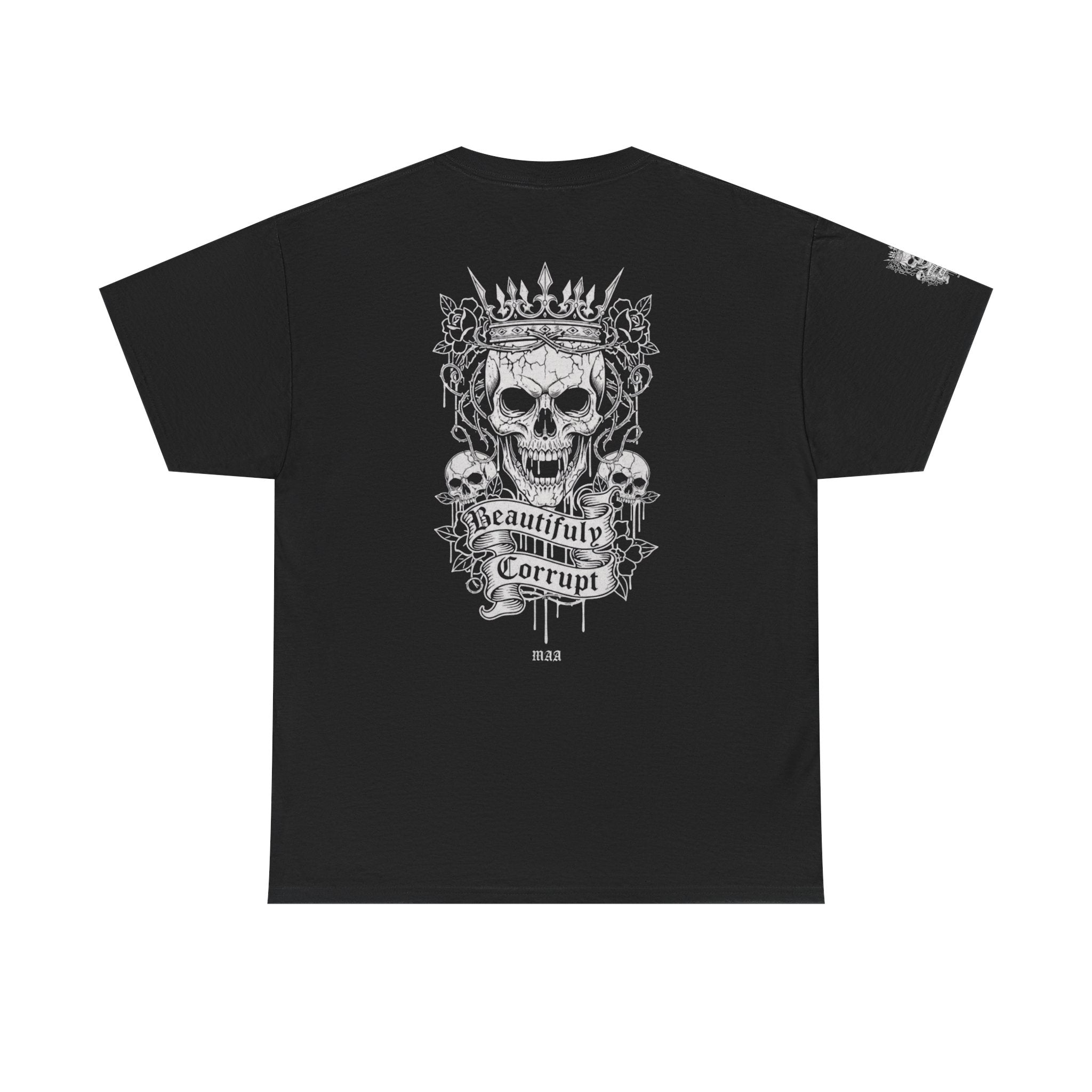 Dark Soul Skull Tee — "Dark Soul, Soft Lips, Zero F*cks" Gothic Graphic T-Shirt