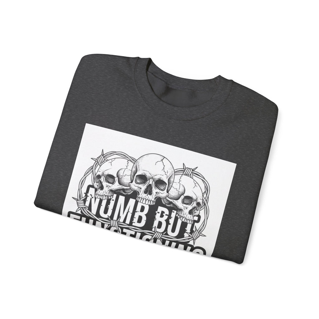 Numb But Functioning | M.A.A Gothic Punk Unisex Crewneck