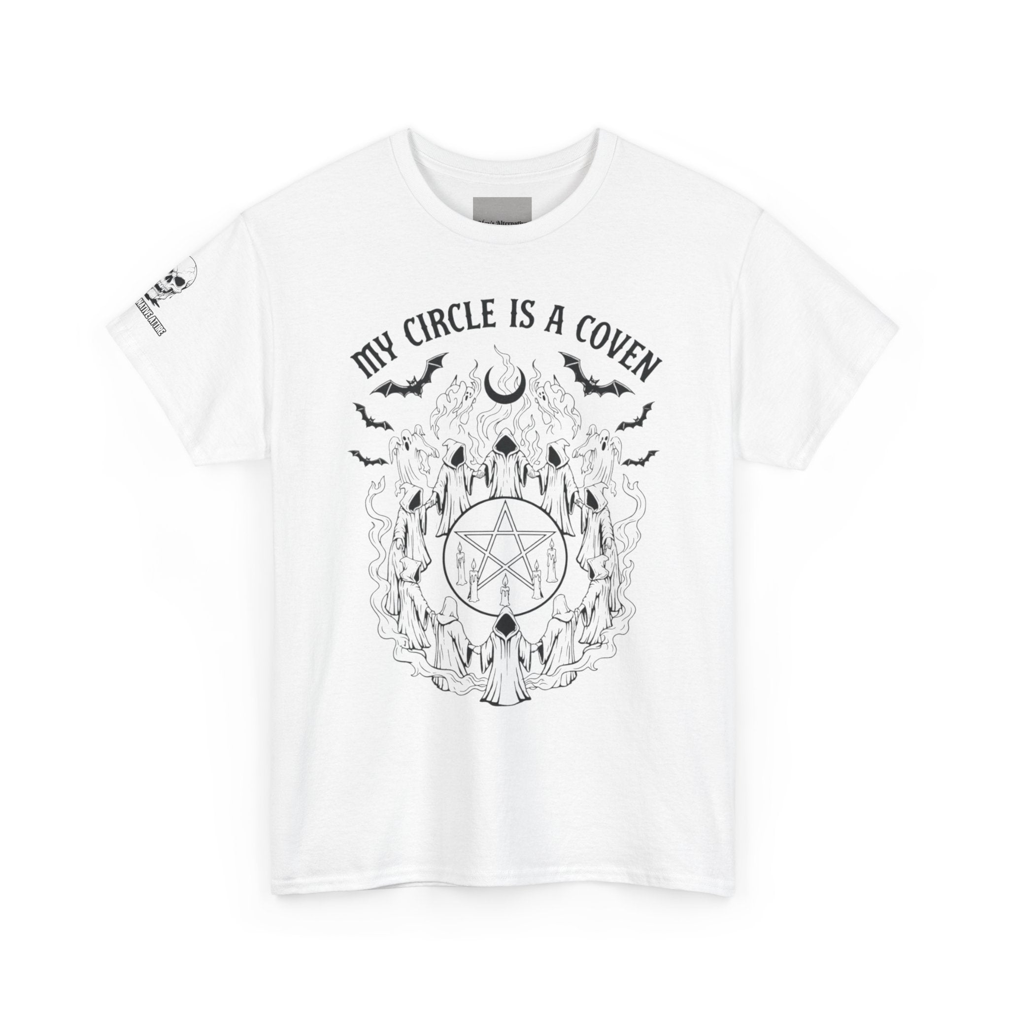 "My Circle is a Coven" Tee — Light