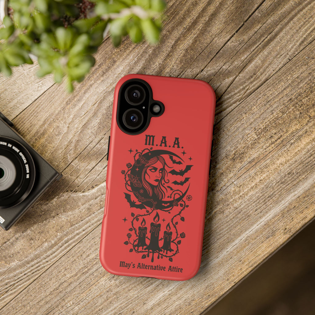 Crowned in Darkness | M.A.A Gothic Punk Phone Case