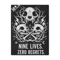 Nine Lives, Zero Regrets | MAA Going Rogue Collection Minky Blanket